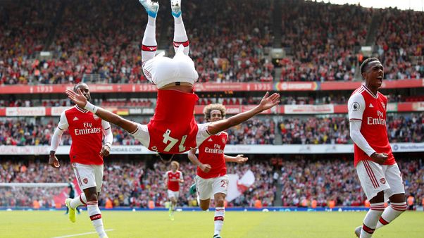 Two out of two for Arsenal as Aubameyang sinks stubborn Burnley Two out of two for Arsenal as Aubameyang sinks stubborn Burnley