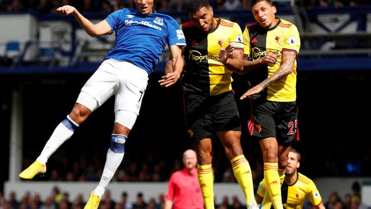 Early Bernard goal earns nervy Everton win over Watford