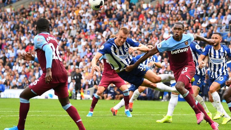 Trossard shines on debut as Brighton draw 1-1 with West Ham