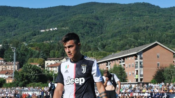 Perla Dybala, Juve passa 1-0 a Trieste Perla Dybala, Juve passa 1-0 a Trieste