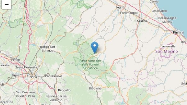 Sisma magnitudo 3.6 in provincia Forlì Sisma magnitudo 3.6 in provincia Forlì