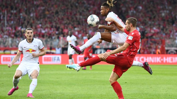 Leipzig crush Union 4-0 to spoil newcomers' Bundesliga debut