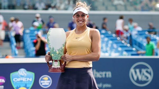 Keys claims Cincinnati title over Kuznetsova Keys claims Cincinnati title over Kuznetsova