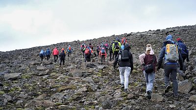 Iceland unveils memorial plaque for lost glacier Iceland unveils memorial plaque for lost glacier