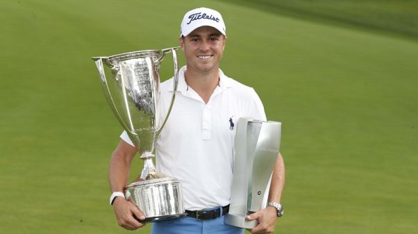 Relieved Thomas wins BMW Championship by three strokes over Cantlay Relieved Thomas wins BMW Championship by three strokes over Cantlay