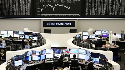 دويتشه بنك يقود الأسهم الأوروبية للارتفاع دويتشه بنك يقود الأسهم الأوروبية للارتفاع