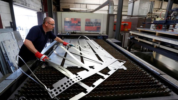 UK factory slump eases a little in August - CBI