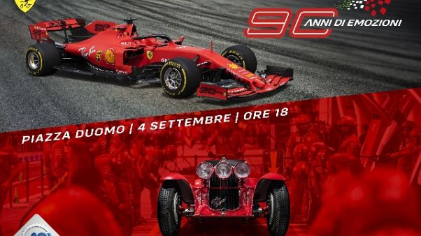 Festa Aci e Ferrari per 90 anni GpItalia Festa Aci e Ferrari per 90 anni GpItalia