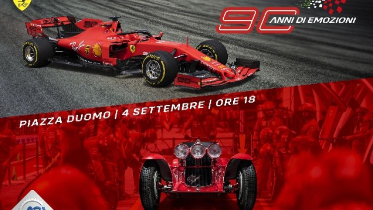 Festa Aci e Ferrari per 90 anni GpItalia