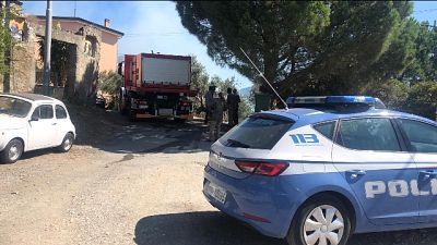 Incendio uliveto, preso presunto autore Incendio uliveto, preso presunto autore