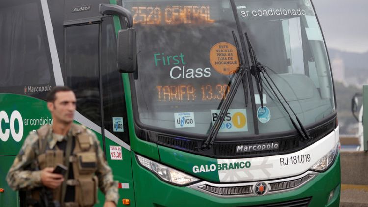 Brazilian police sniper kills Rio bus hijacker; no hostages hurt