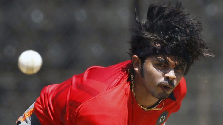 Indian bowler Sreesanth's ban reduced to seven years, to end in September 2020