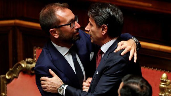 Italian PM resigns, denounces Salvini for sinking government Italian PM resigns, denounces Salvini for sinking government
