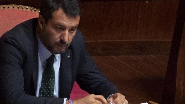 Lega ritira mozione sfiducia al Senato Lega ritira mozione sfiducia al Senato