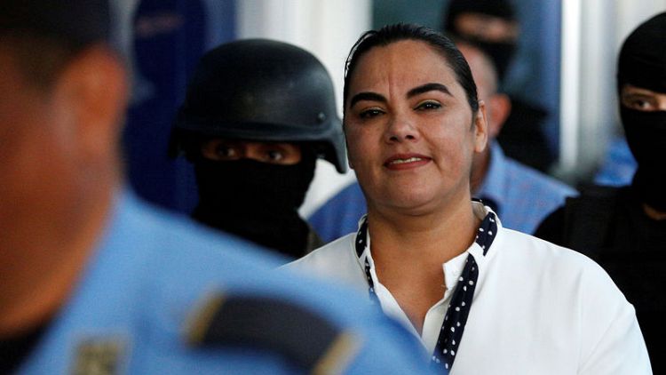 Wife of ex-president of Honduras convicted in corruption case