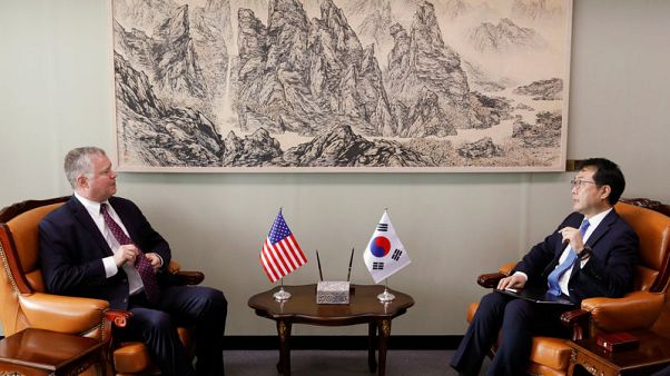 U.S. envoy Biegun says will focus on North Korea denuclearisation, not take up Russian post U.S. envoy Biegun says will focus on North Korea denuclearisation, not take up Russian post
