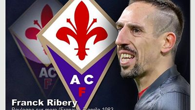 Fiorentina: Ribery è arrivato in città