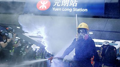 Hong Kong protesters clash with police, angry at lack of prosecutions after subway mob attack Hong Kong protesters clash with police, angry at lack of prosecutions after subway mob attack