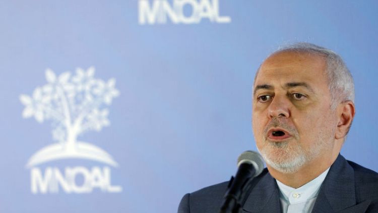 Iran's Zarif warns U.S. that Tehran may also act 'unpredictably'