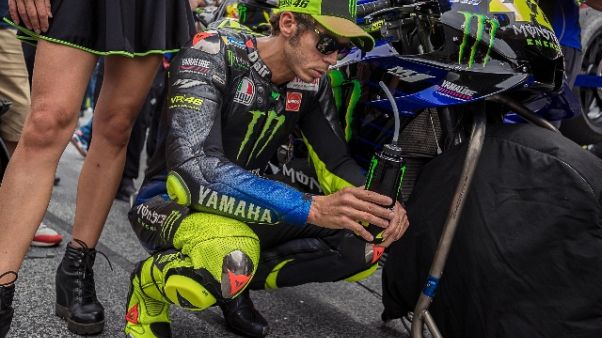 Rossi, qui la Yamaha di solito è veloce Rossi, qui la Yamaha di solito è veloce