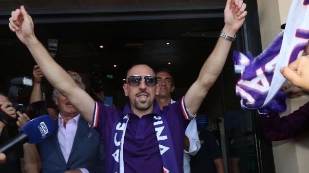 Ribery alla Fiorentina, è ufficiale Ribery alla Fiorentina, è ufficiale