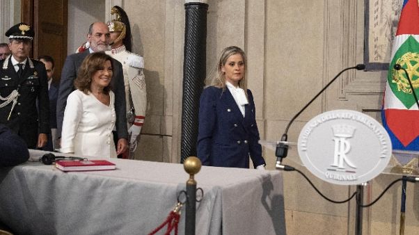 Con Casellati al via le Consultazioni Con Casellati al via le Consultazioni