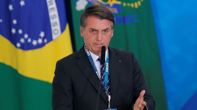As resistance mounts, Brazil's Bolsonaro sticks by son for U.S. envoy