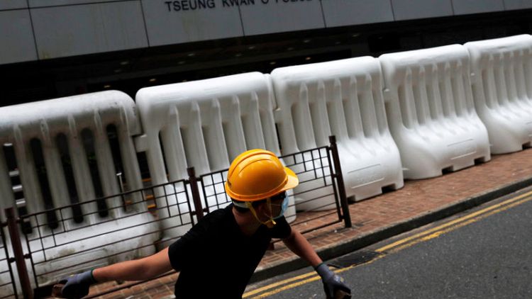 Frontline view: Making the case for violence in Hong Kong protests