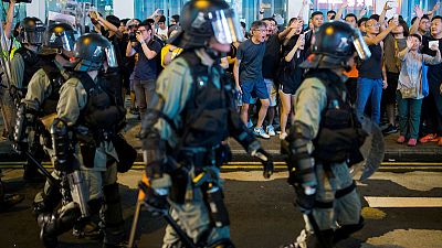 Banks in Hong Kong condemn violence, urge restoration of 'harmony' Banks in Hong Kong condemn violence, urge restoration of 'harmony'