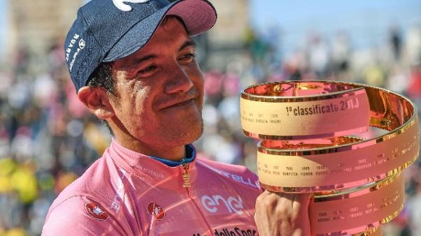 Ciclismo: Carapaz verso forfait Vuelta Ciclismo: Carapaz verso forfait Vuelta