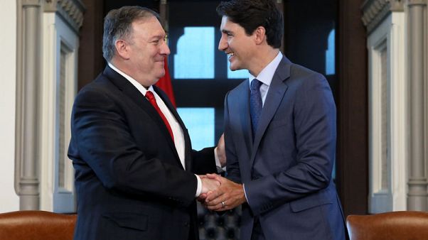 Pompeo tells Trudeau that U.S. officials are focussing on release of two Canadians in China Pompeo tells Trudeau that U.S. officials are focussing on release of two Canadians in China