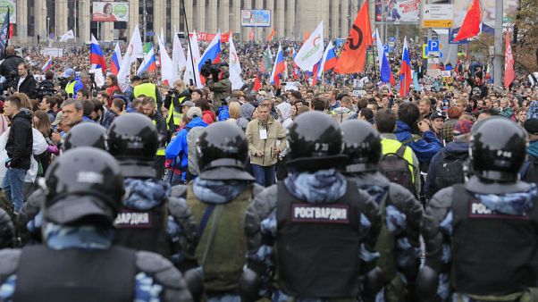 Academics accuse Kremlin of repressing political protesters Academics accuse Kremlin of repressing political protesters