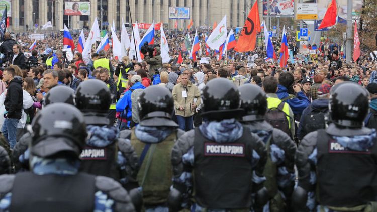 Academics accuse Kremlin of repressing political protesters