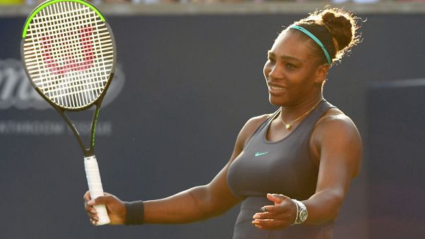 Serena and Sharapova in first-round match at U.S. Open Serena and Sharapova in first-round match at U.S. Open