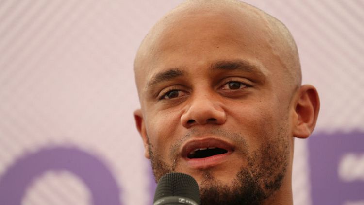 Anderlecht coach Kompany takes on new match-day role
