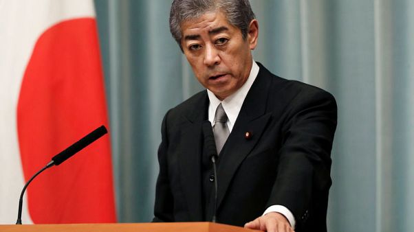 Japan's defence minister says South Korean decision to end intelligence pact regrettable Japan's defence minister says South Korean decision to end intelligence pact regrettable