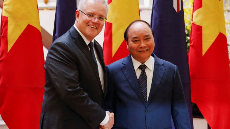 New allies Vietnam, Australia express concern over South China Sea tensions
