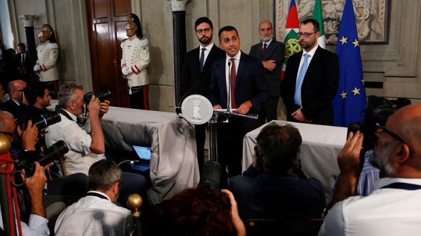 Italy's Di Maio says cutting number of MPs cannot wait-paper Italy's Di Maio says cutting number of MPs cannot wait-paper