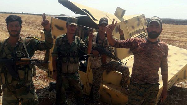 Syrian army pushes into encircled rebel pocket in northwest Syrian army pushes into encircled rebel pocket in northwest