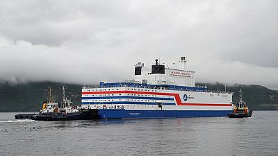 Russia's first seaborne nuclear power plant sets sail across Arctic Russia's first seaborne nuclear power plant sets sail across Arctic
