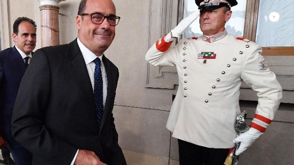 Zingaretti, nessuna manovra di Gentiloni Zingaretti, nessuna manovra di Gentiloni