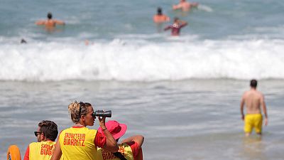 As G7 leaders arrive, barricaded Biarritz leaves swimmers out in the cold As G7 leaders arrive, barricaded Biarritz leaves swimmers out in the cold