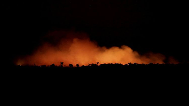 Brazil's Bolsonaro says army may help fight Amazon fires