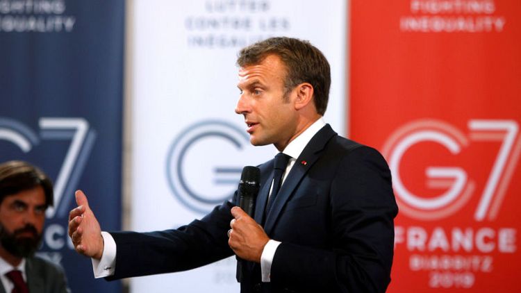 France's Macron to push for charter on biodiversity at G7 summit
