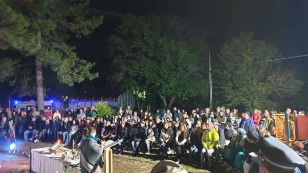 Sisma, commemorazione vittime ad Arquata Sisma, commemorazione vittime ad Arquata