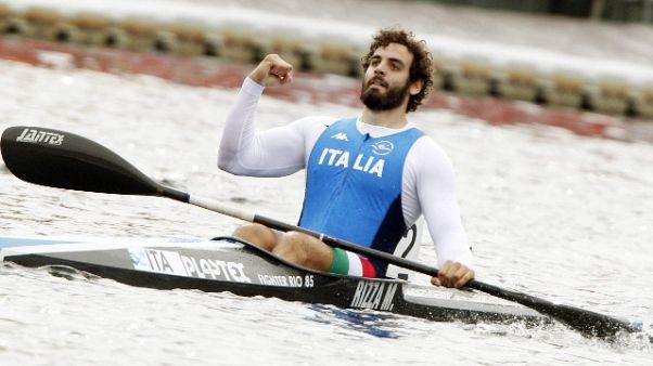 Canoa: Rizza conquista il pass olimpico Canoa: Rizza conquista il pass olimpico