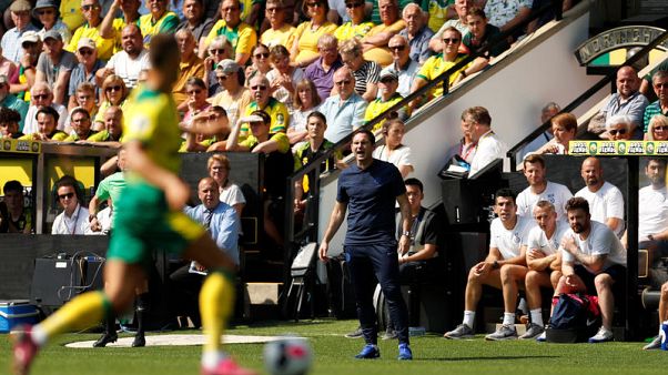 Lampard earns first win as Chelsea boss at Norwich Lampard earns first win as Chelsea boss at Norwich