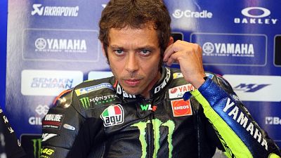 Moto: gioia Rossi 'grande prima fila' Moto: gioia Rossi 'grande prima fila'