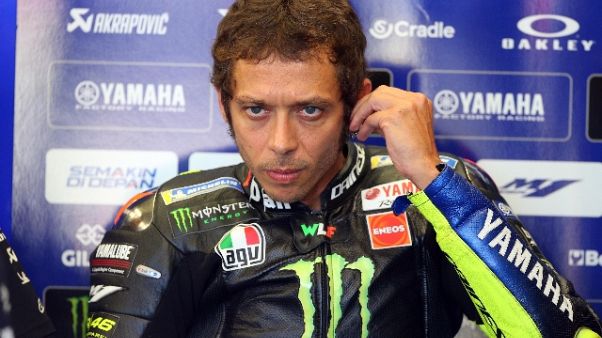 Moto: gioia Rossi 'grande prima fila' Moto: gioia Rossi 'grande prima fila'