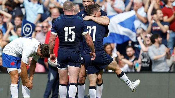 Scotland bounce back to beat France 17-14 Scotland bounce back to beat France 17-14